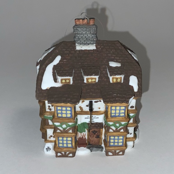 Pied Bull Inn & Sir John Falstaff Inn Dept 56 Ornaments - Picture 7 of 11